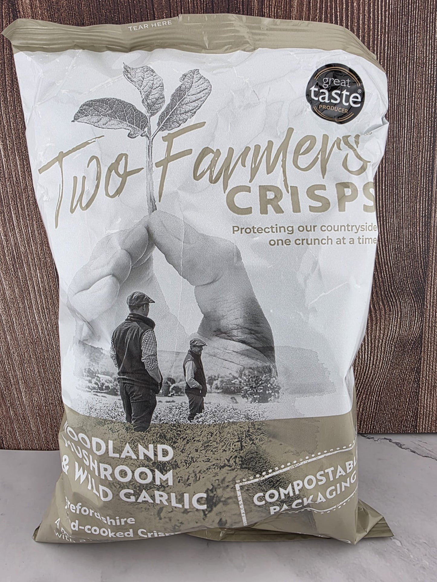 Two Farmers Sharing Crisps (Various Flavours)
